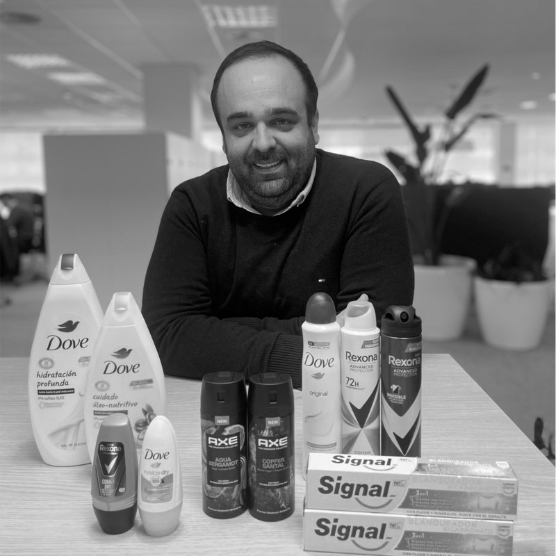 Ander Torinos, Personal Care, Beauty & Wellbeing and Home Care Lead at Unilever Spain. Ander Torinos, Personal Care, Beauty & Wellbeing and Home Care Lead at Unilever Spain.