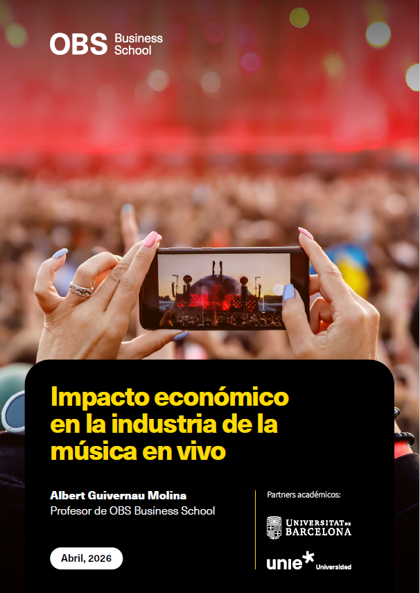 Informe OBS: Impacto económico en la industria de la música en vivo 2026
