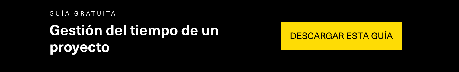 Ebook GRATIS: Gestión del tiempo de un proyecto