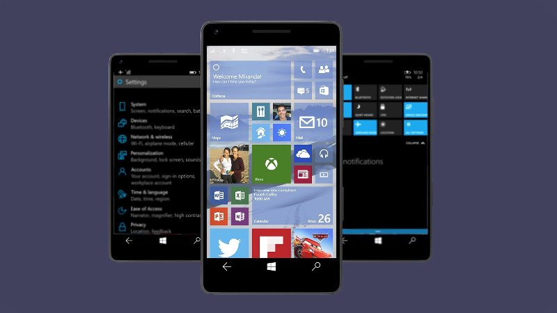 windows 10 para moviles