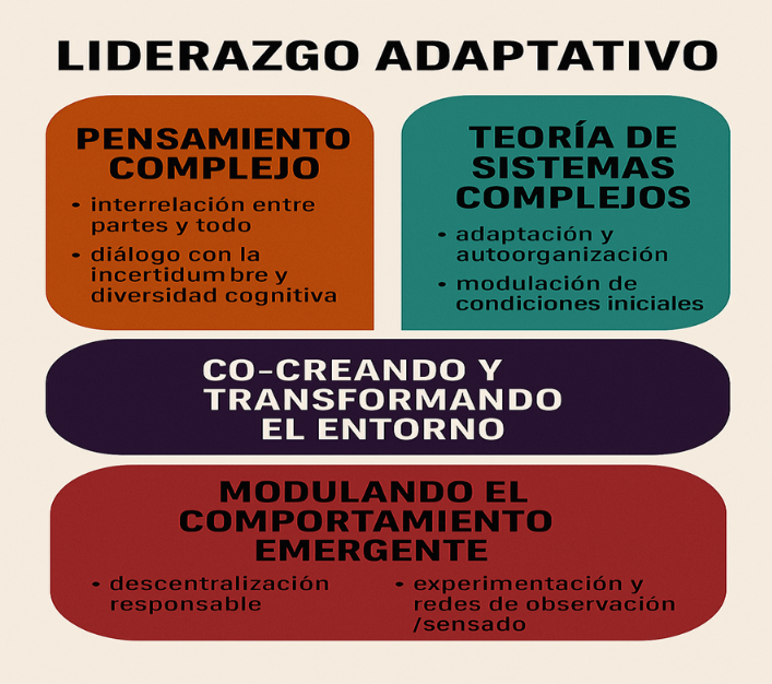 esquema liderazgo adaptativo