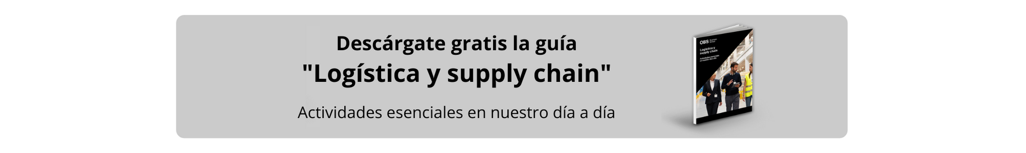 Ebook GRATIS: Logística y Supply chain