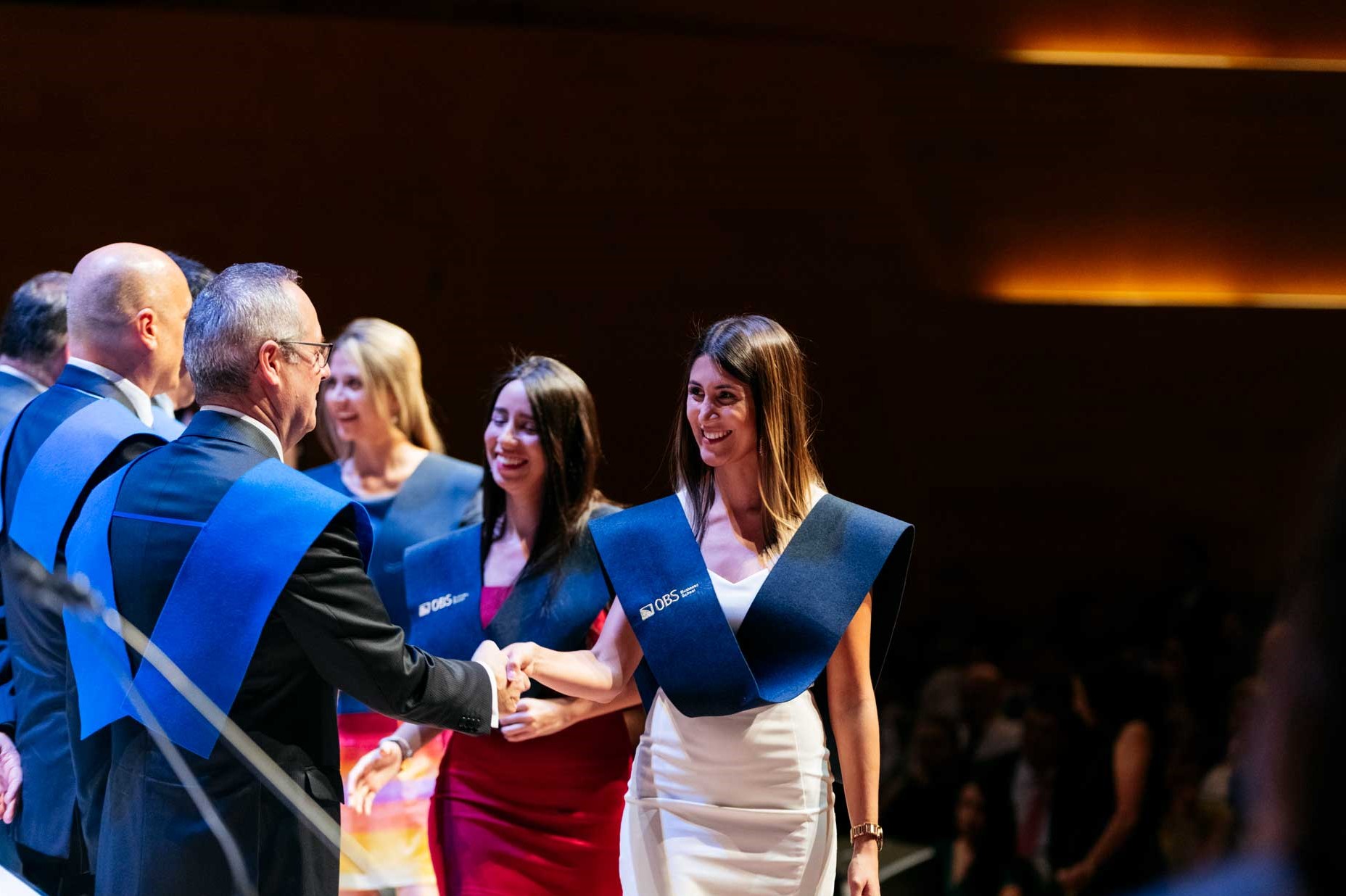 Alumnos en la Ceremonia de Graduación de 2018