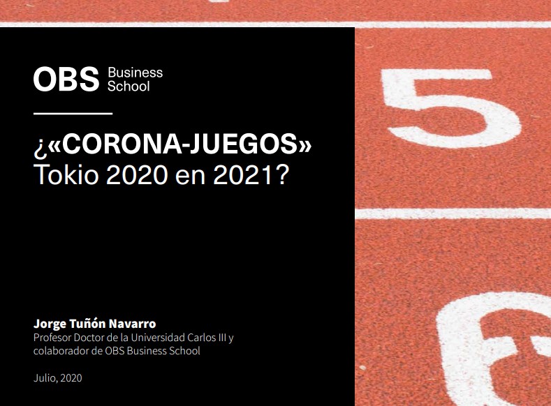 Portada informe OBS Business School - Corona-juegos Tokio 