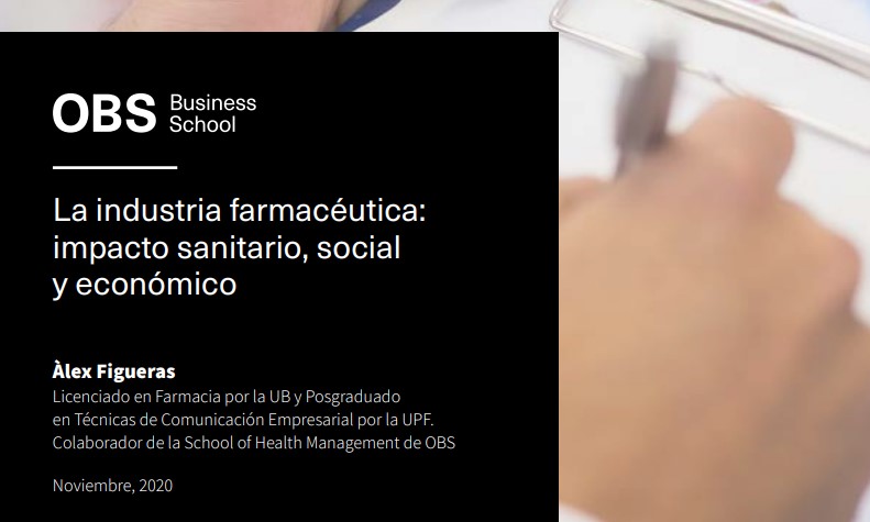 Portada informe OBS Business School - Farmacia