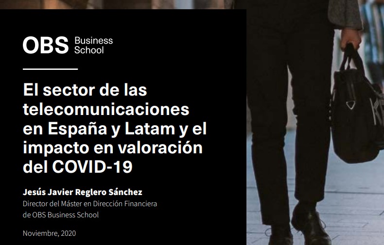 Portada informe OBS Business School - Telecomunicaciones