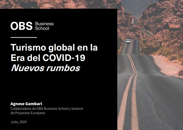 Portada informe OBS Business School - Turismo global