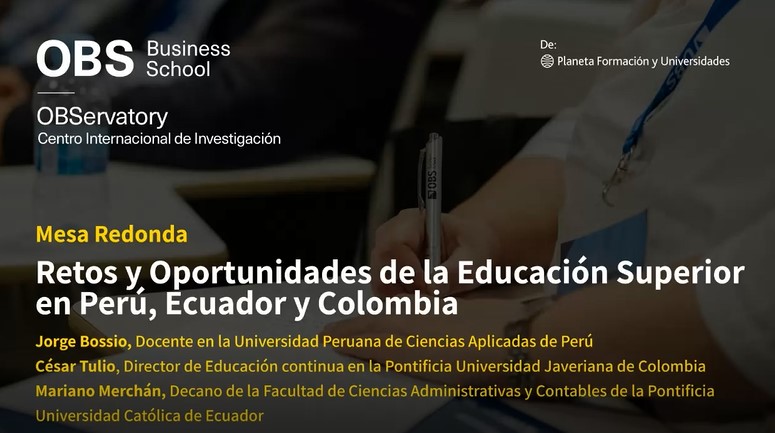 Foto noticia OBS Business School - Mesa Redonda