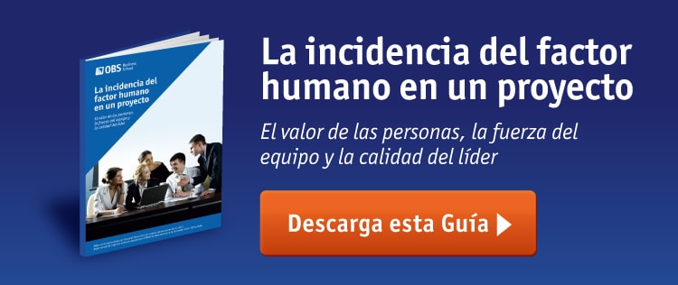 Ebook OBS Business School - La incidencia del factor humano en un proyecto