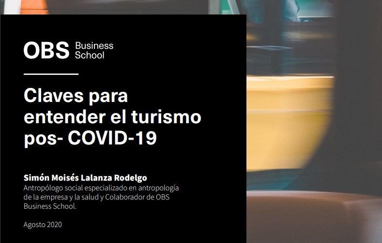 Portada informe OBS Business School - Reto turismo pos-COVID