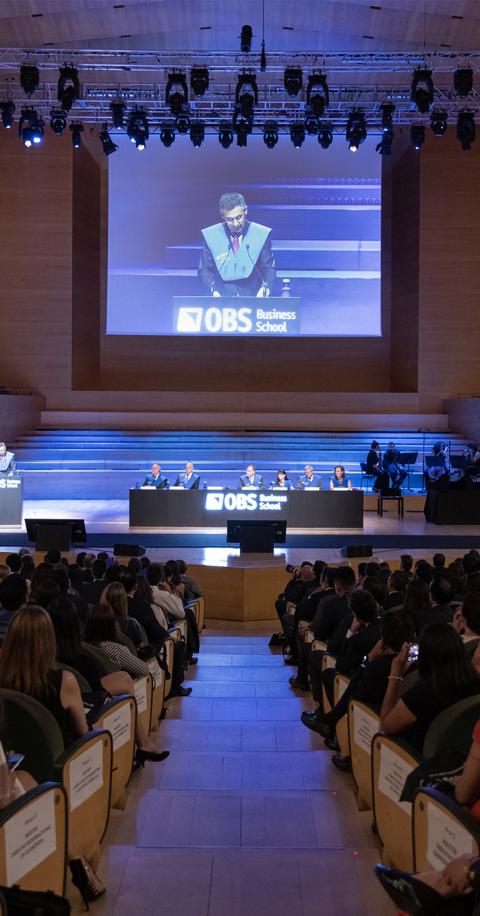 Ceremonia de Graduación de OBS Business School 2019