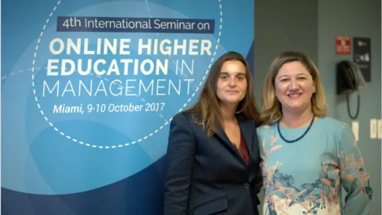 OBServatory en el 4th International Seminar on Online Higher Education in Management