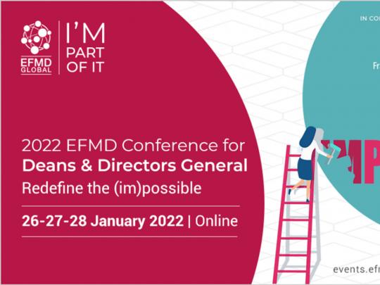 OBS participa en el congreso del EFMD Deans Conference 