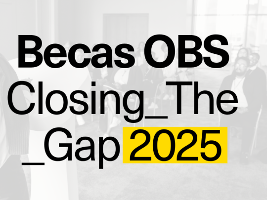 Portada Becas Closing The Gap