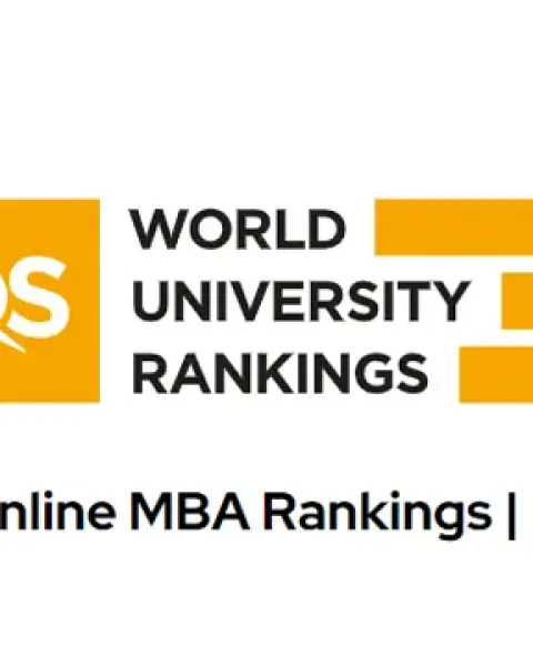 Logo QS Online MBA Rankings Card