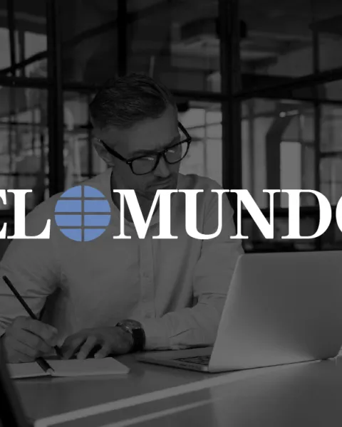 card el mundo logo azul