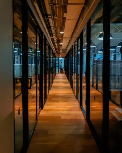 Oficina de empresa multinacional