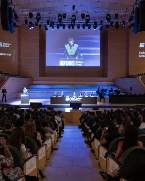 Ceremonia de Graduación de OBS Business School 2019