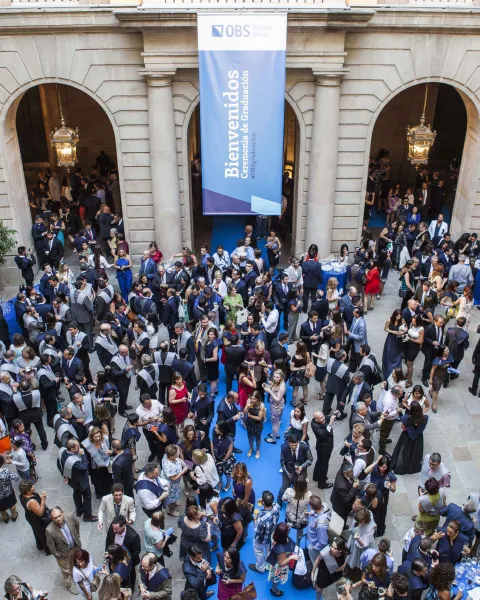 Ceremonia de Graduación de 2016 en la Llotja de Barcelona de OBS Business School