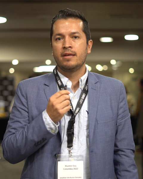 Descubre la opinión de Jhonatan Bustos sobre nuestro Alumni Day Colombia