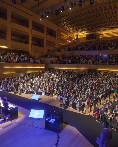 Hero de la noticia de la Ceremonia de Graduación 2017 de OBS Business School