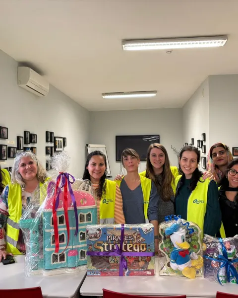 Campaña con Fundación Áurea charla voluntarios