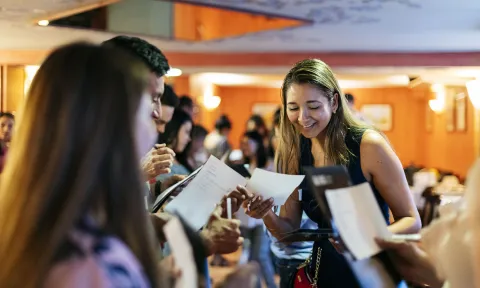 Worshop de networking en la Jornada Alumni de OBS celebrada en Barcelona