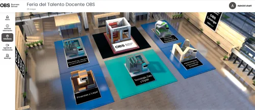 La I Feria de Talento Docente contó con 5 stands según áreas de expertise