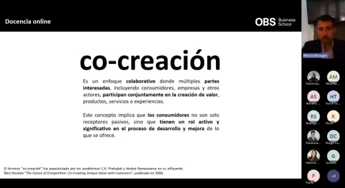 La I Feria de Talento Docente contó con la ponencia ‘Educación disruptiva en entornos virtuales de aprendizaje’ de Marcos Panaggio