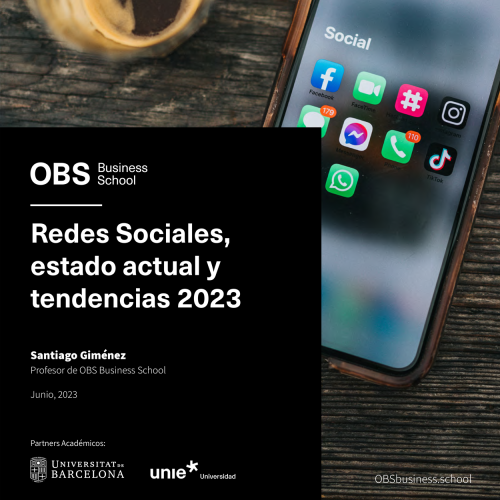 No te pierdas el último Informe OBS sobre RRSS 2023