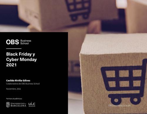 No te pierdas en Informe de OBS Business School "Black Friday y Cyber Monday 2021"