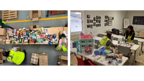 Recogida de alimentos solidaria RSC