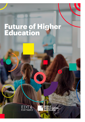 Portada Informe Future of Higher Education - EDT Partners-MWC Barcelona